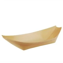 PAPSTAR 50 Fingerfood - Schalen, Holz "pure" 14 Cm X 8,2 Cm "Schiffchen" -Papstar bdef8af1 ad96 45df 8560 0b2c336fcc43