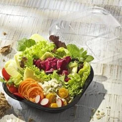 PAPSTAR 50 Salatschalen, PP 600 Ml 3,5 Cm X 18 Cm X 18 Cm Schwarz -Papstar bea8d679 1c25 4c71 a5cb 0564b9839a00