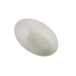 PAPSTAR 500 Fingerfood - Schalen, Zuckerrohr "pure" 20 Ml 8 Cm X 5 Cm Weiss "Egg"