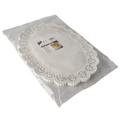 PAPSTAR 2000 Tortenspitzen Oval 36 Cm X 28 Cm Weiss -Papstar c5835865 fec1 42a6 943f 55948c8d2bff