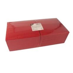 PAPSTAR 250 Servietten, 3-lagig 1/8-Falz 40 Cm X 40 Cm Rot