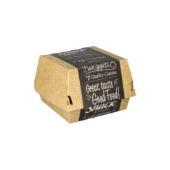 PAPSTAR 50 Burgerboxen, Pappe "pure" 7,5 Cm X 10 Cm X 10 Cm "Good Food" Klein -Papstar ce2fe67a 4eef 4c4f a21d ca9657ba5bd0