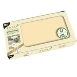 PAPSTAR 12 Mitteldecken, Stoffähnlich, PV-Tissue "ROYAL Collection Plus" 80 Cm X 80 Cm Olivgrün -Papstar d182dbd3 540b 447e 9c75 0b41c0de62cc 2