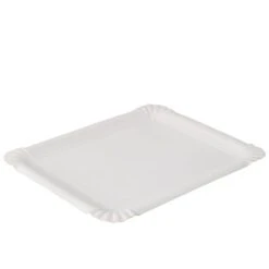 PAPSTAR 250 Teller, Pappe "pure" Eckig 16,5 Cm X 20 Cm Weiss -Papstar d30480c1 1b93 4e8a 865c 78558ef13213