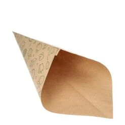 PAPSTAR 1000 Spitztüten, Kraftpapier 44 Cm X 31 Cm X 31 Cm Braun "Fruits & Vegs" Füllinhalt 750 G -Papstar d3480f73 b81e 48b5 97f8 8461f7ade7c7