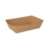 PAPSTAR 1000 Snacktrays, Pappe "pure" 4,3 Cm X 7,8 Cm X 13 Cm Braun