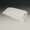 PAPSTAR 1000 Papierfaltenbeutel, Cellulose, Gefädelt 24 Cm X 11 Cm X 6 Cm Weiss Füllinhalt 1 Kg