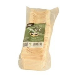 PAPSTAR 500 Fingerfood - Schalen, Holz "pure" Eckig 2,5 Cm X 6 Cm X 6 Cm -Papstar eb07f24e 19f2 4505 8b06 5732c37f05ac