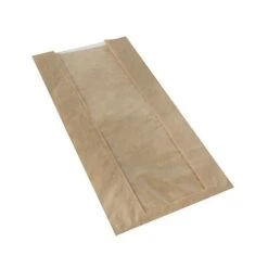 PAPSTAR 1000 Sichtstreifenbeutel Mit PLA-Fenster "pure" 30 Cm X 16 Cm X 6 Cm Braun -Papstar ebfff240 7f0e 430f 9171 525f0faf8be6
