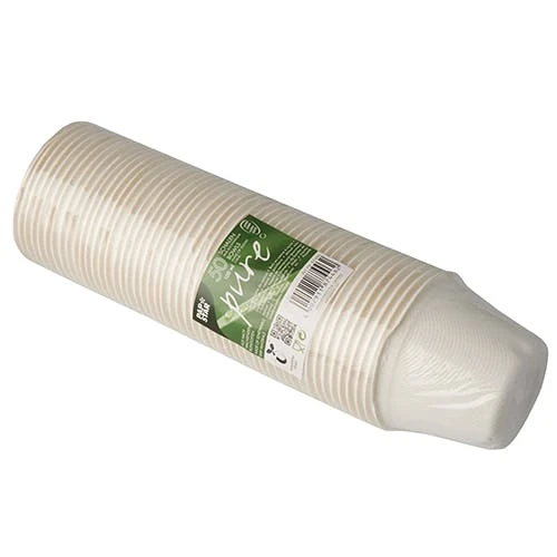 PAPSTAR 500 Schalen, Zuckerrohr "pure" 100 Ml Ø 7,5 Cm · 5,3 Cm Weiss 6 PAPSTAR 500 Schalen, Zuckerrohr "pure" 100 Ml Ø 7,5 Cm · 5,3 Cm Weiss – Bild 6