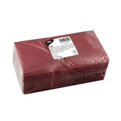 PAPSTAR 1000 Servietten, 3-lagig 1/4-Falz 24 Cm X 24 Cm Rot -Papstar f0efbfde 7516 4593 a512 da919401eef4