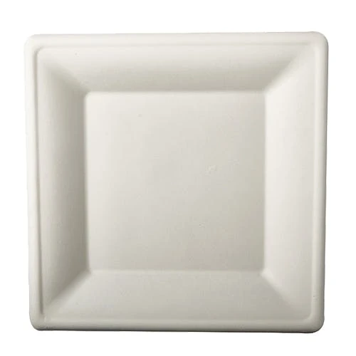 PAPSTAR 500 Teller, Zuckerrohr "pure" Eckig 13 Cm X 26 Cm Weiss 4 PAPSTAR 500 Teller, Zuckerrohr "pure" Eckig 13 Cm X 26 Cm Weiss – Bild 4