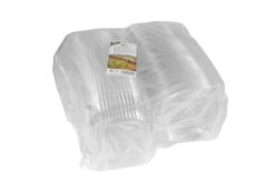 10 X 50 Feinkost- Und Salatschalen Mit Klappdeckel, R-PET Oval 750 Ml 6,2 Cm X 14,4 Cm X 17,5 Cm Klar -Papstar fd431623 e39f 4fcf b910 e4940036960e 1