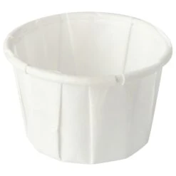 1250x BIO Dressingbecher Aus Papier FSCR-zertifiziert 35 Ml Weiss